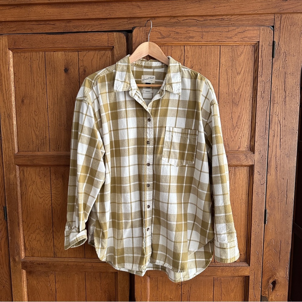 Universal Thread Cotton Flannel Plaid Shirt